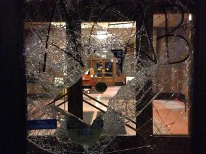 Berkeley MLK building damage Karl Mondon 8 Dec 2014